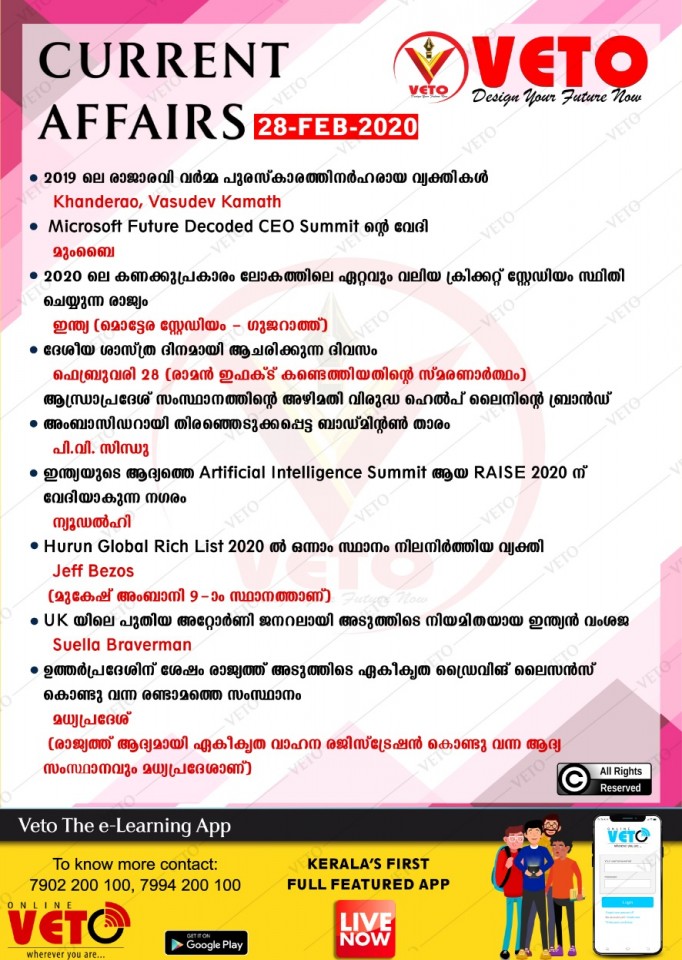 Current Affairs
